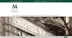 Desktop Screenshot of corporacionmasaveu.com